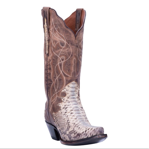 Dan Post Python Cowboy Boots - Picture 6 of 12